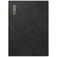 Taschenkalender Mod. Technik III 2026 | A6, Kunststoff, schwarz
