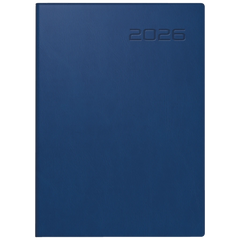 Taschenkalender Mod. Technik III 2026 | A6, Kunstleder, dunkelblau