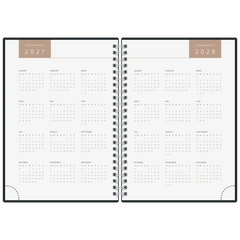 Buchkalender Premium Young Line 2027 „Yoga“ | A5, Papier