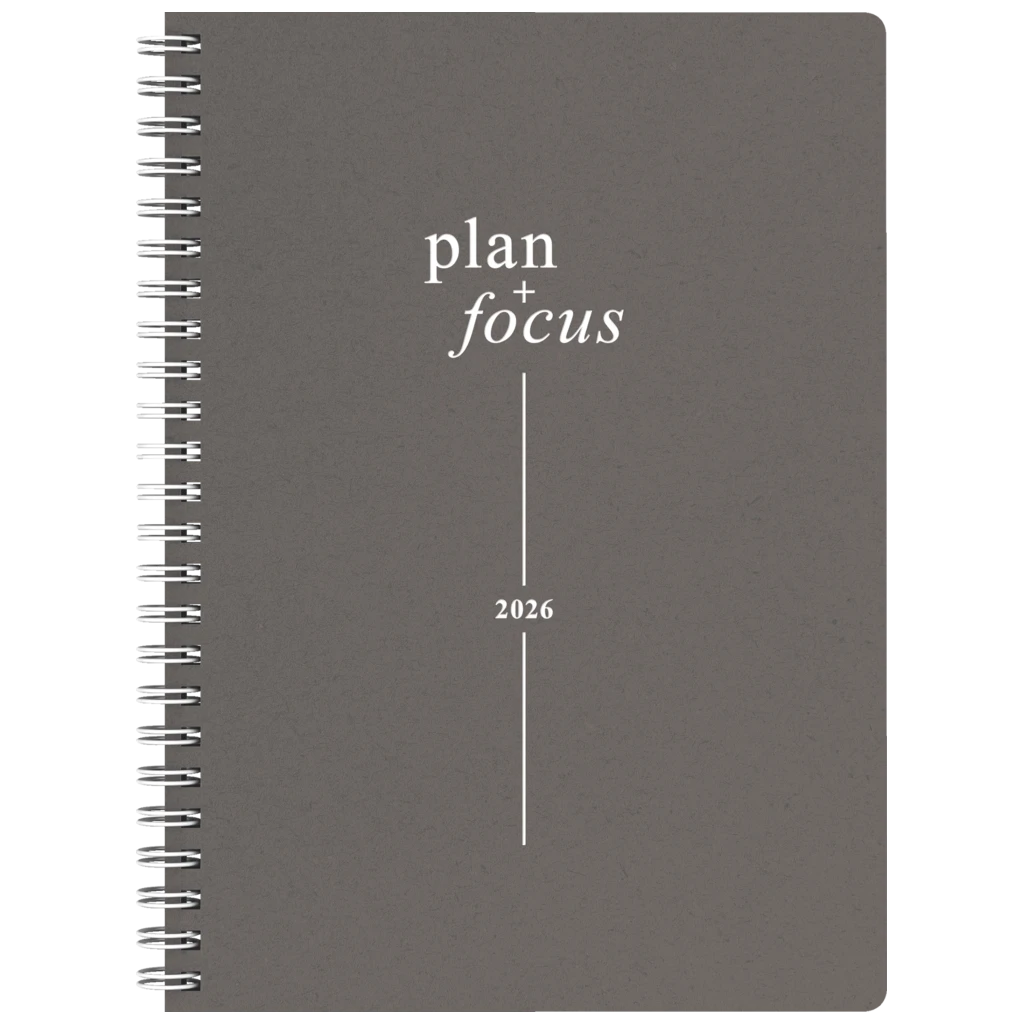 Buchkalender Premium Young Line 2026 „Focus“ | A5, Karton