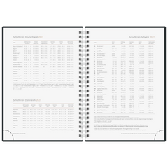 Buchkalender Premium Young Line 2027 „Future“ | A5, Karton