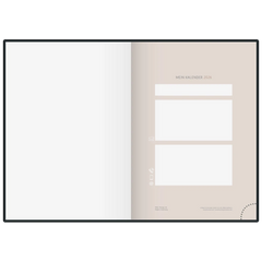 Buchkalender Premium Young Line '26 „Starry Night“ | A5, Kunstleder