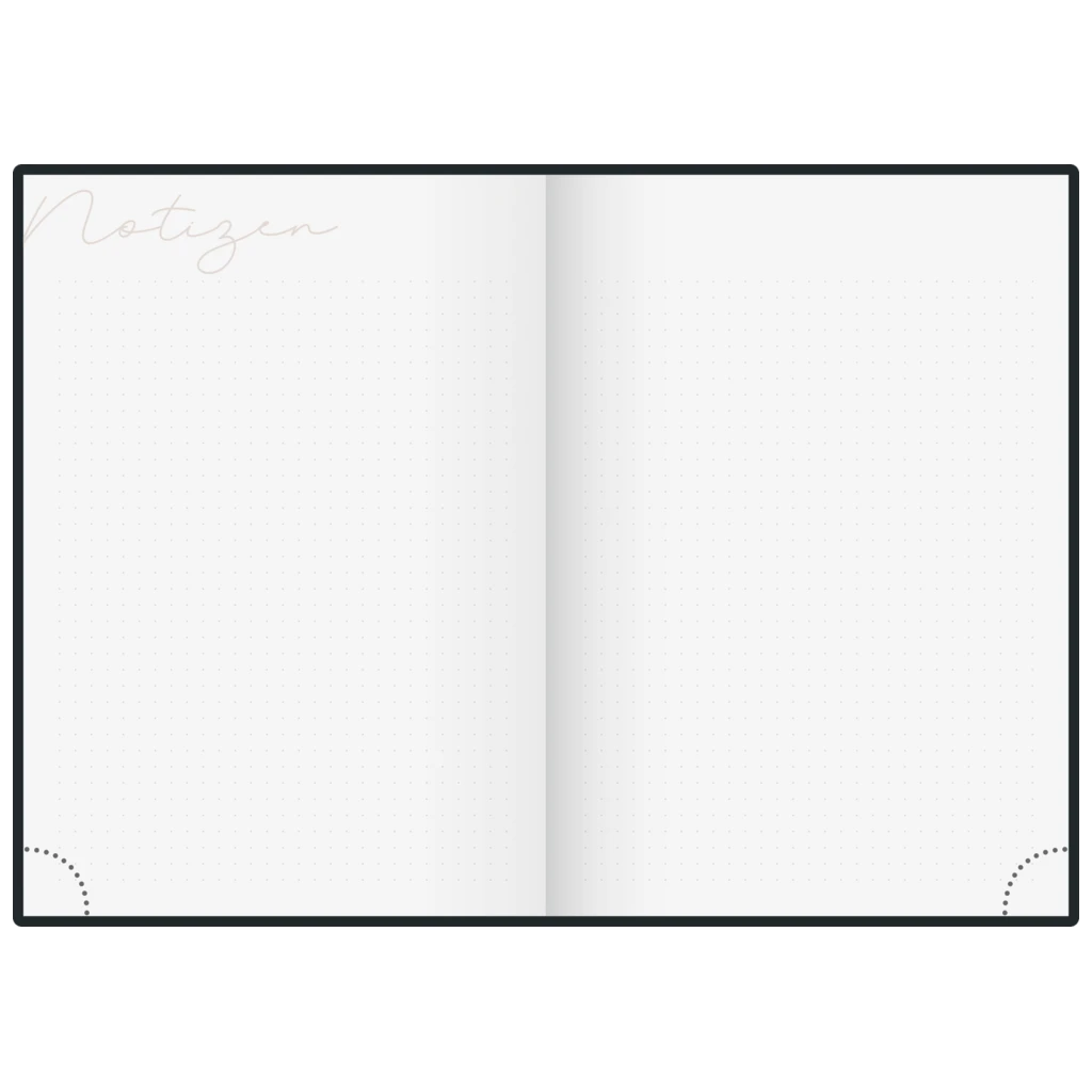 Buchkalender Premium Young Line 2027 „Starry Night“ | A5, Kunstleder