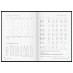 Buchkalender Premium Young Line 2026 „Love“ | A5, Textil