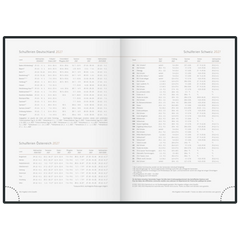 Buchkalender Premium Young Line 2027 „Moon“ | A5, Papier