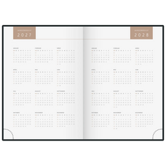 Buchkalender Premium Young Line 2027 „Moon“ | A5, Papier