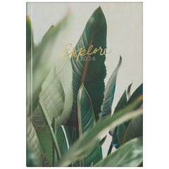 Buchkalender Premium Young Line 2026 „Explore“ | A5, Papier