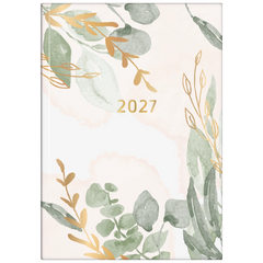 Buchkalender Premium Young Line 2027 „Bloom“ | A5, Papier