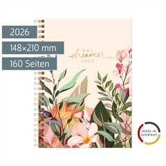 Buchkalender Mod. Timing 1 2026 „Dreamer“ | A5, Papier