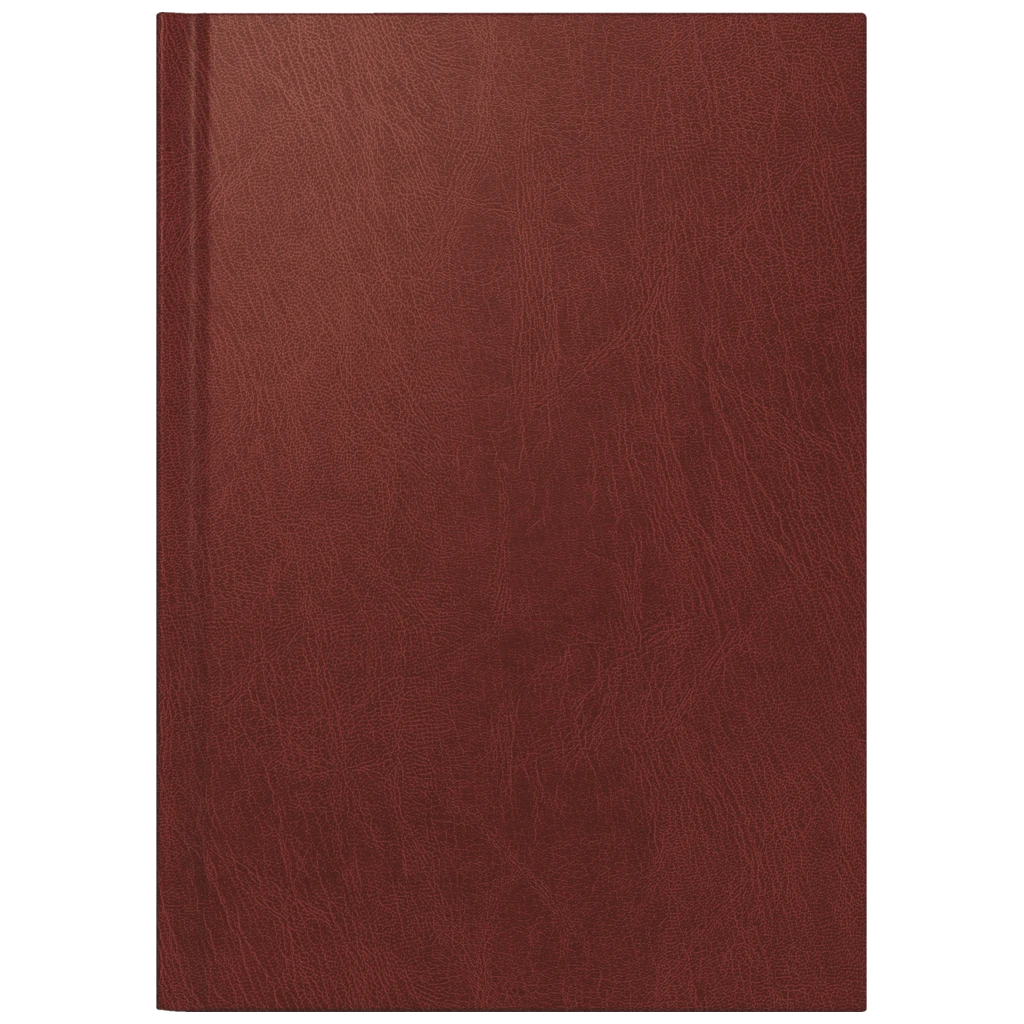 Buchkalender Mod. Chefplaner 2026 | A5, Kunststoff, weinrot