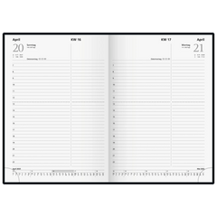 Buchkalender Mod. Chefplaner '25 „Plan Your Year“ | A5, Kunstleder