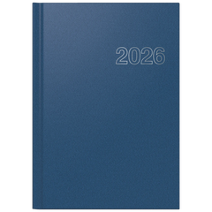 Buchkalender Mod. Chefplaner '26 | A5, Kunststoff, blau