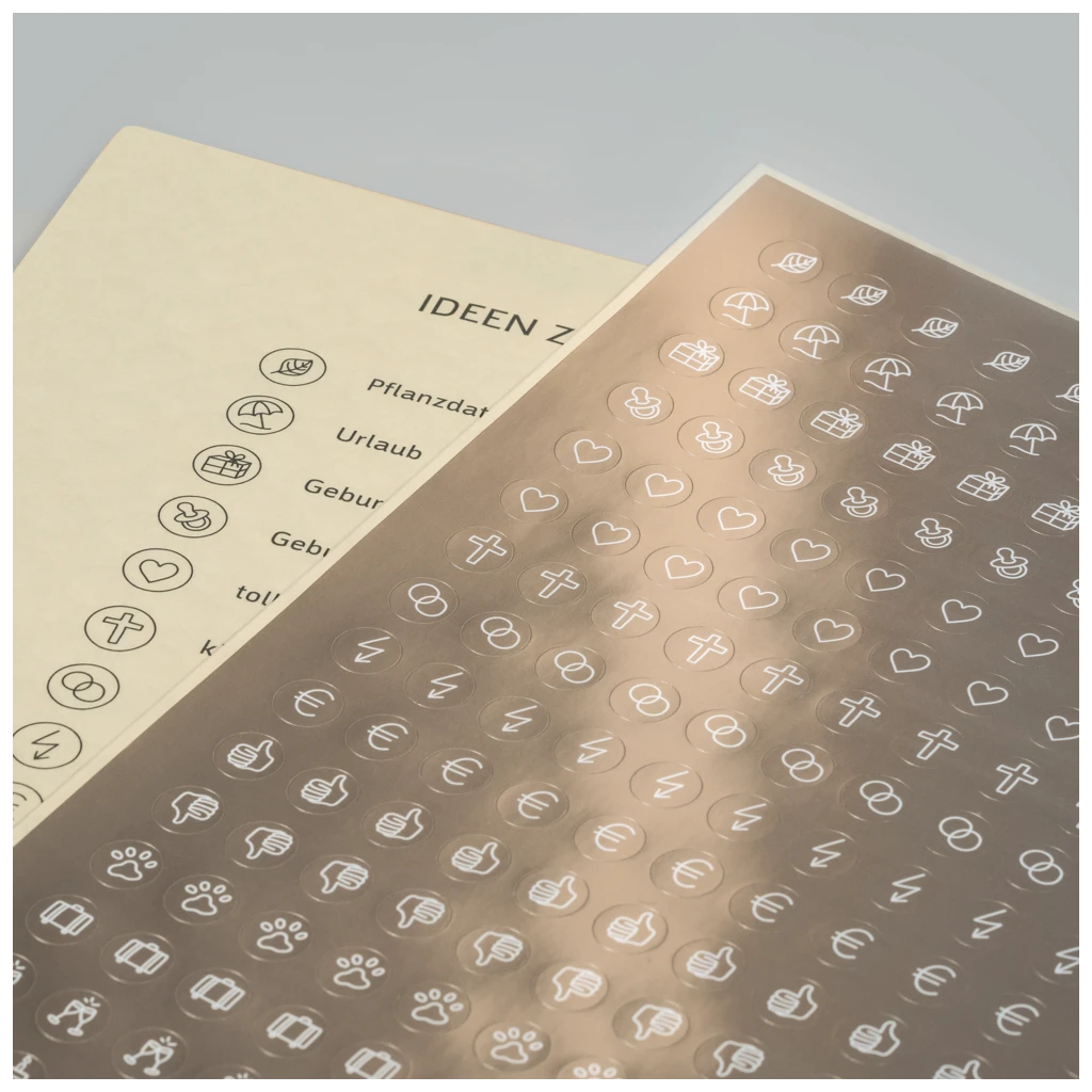 10-Jahres-Kalender Premium 2025-2034 „10 Years of Moments“ | A4, Kunstleder