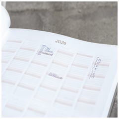 10-Jahres-Kalender Premium 2025-2034 „10 Years of Moments“ | A4, Kunstleder