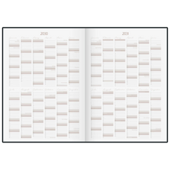 10-Jahres-Kalender Premium 2026-2035 „10 Years of Moments“ | A4, Kunstleder