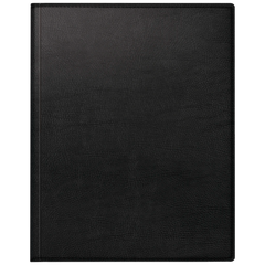 Buchkalender Mod. Managerkalender TM '25 | 205×260 mm, Kunstleder, schwarz