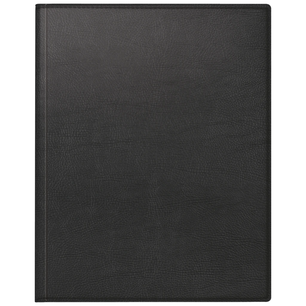 Buchkalender Premium Mod. Managerkalender TM 2027 | 205×260 mm, Kunstleder, schwarz