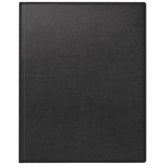 Buchkalender Premium Mod. Managerkalender TM 2027 | 205×260 mm, Kunstleder, schwarz