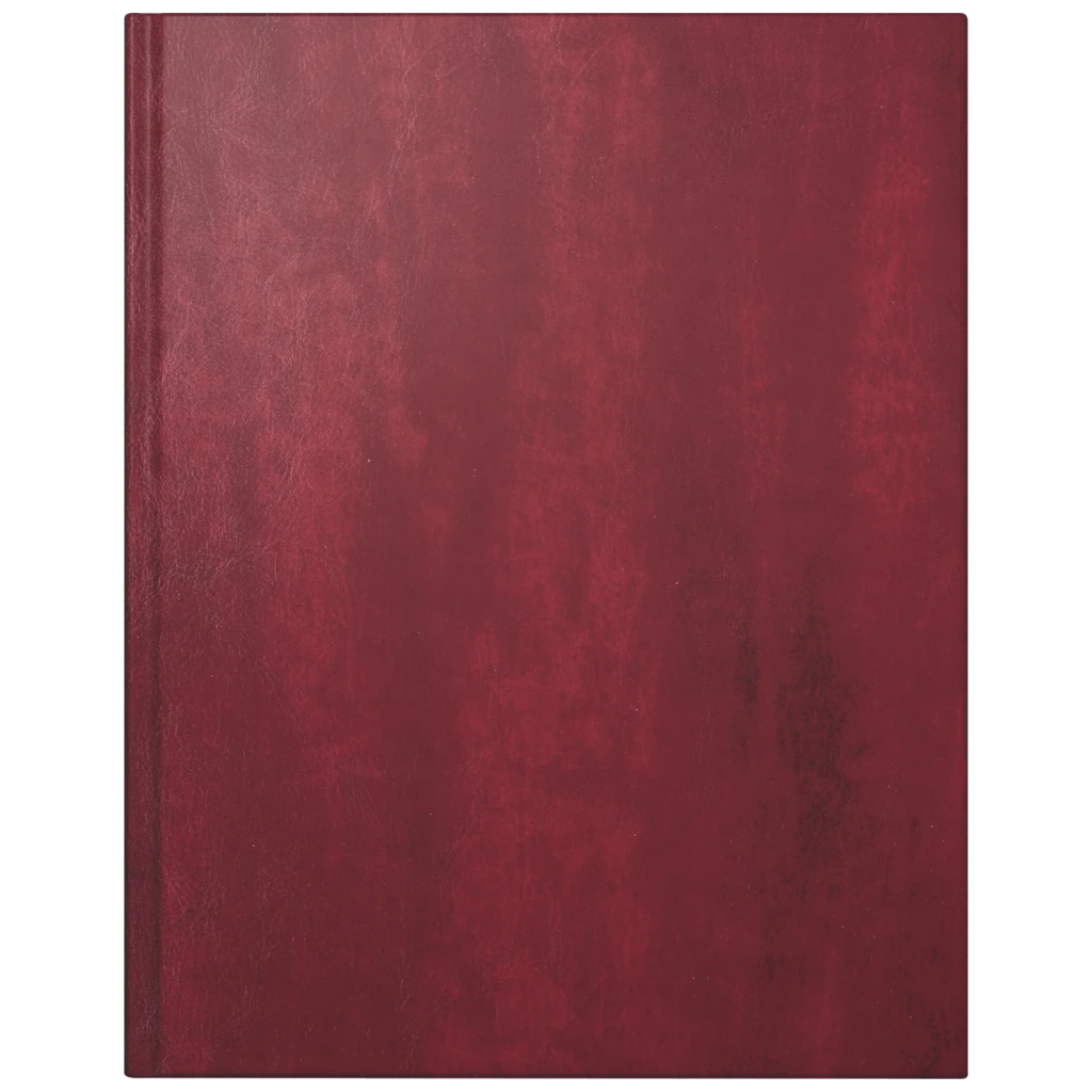 Buchkalender Premium Mod. Managerkalender TM 2027 | 205×260 mm, Kunstleder, rotbraun