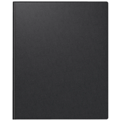 Buchkalender 2026 | 208×258 mm, Kunststoff, schwarz