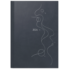Buchkalender Mod. Mentor '26 „Bubbles“ | A5, Kunstleder