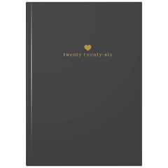 Buchkalender Premium Young Line '26 „Heart“ | A5, Papier