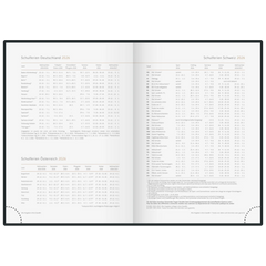 Buchkalender Premium Young Line '26 „Heart“ | A5, Papier