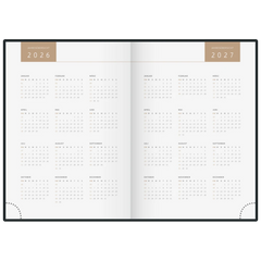 Buchkalender Premium Young Line '26 „Heart“ | A5, Papier