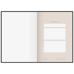 Buchkalender Premium Young Line 2026 „Simple“ | A5, Papier