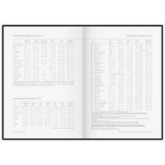 Buchkalender Premium Young Line 2026 „Confetti“ | A5, Papier