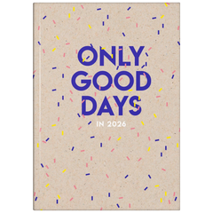 Buchkalender Premium Young Line 2026 „Confetti“ | A5, Papier