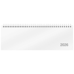 Querterminbuch Mod. ac-Wochenquerterminer 2026 | 307×105 mm, Karton, weiß