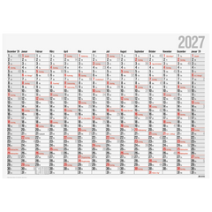 Plakatkalender Mod. Office I 2027 | 980×685 mm