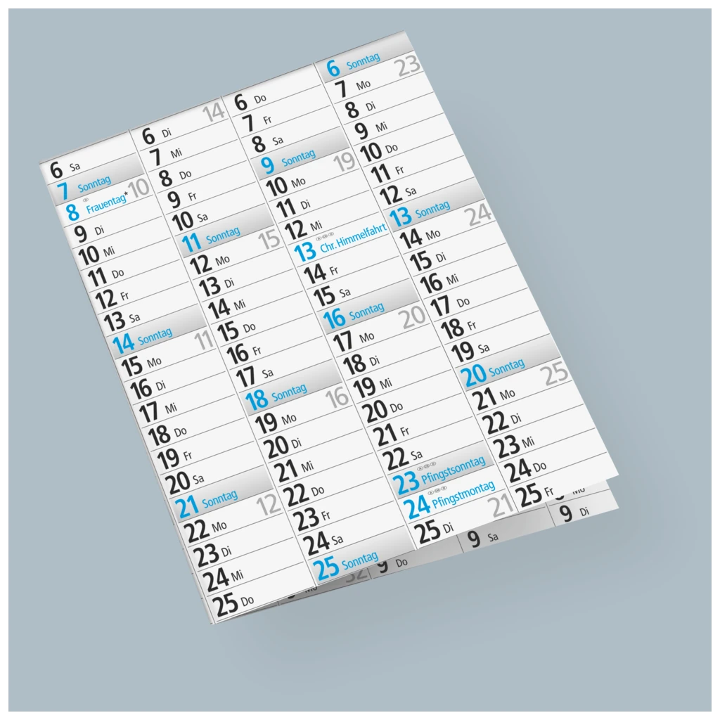 Plakatkalender 2027 | 102×68 cm