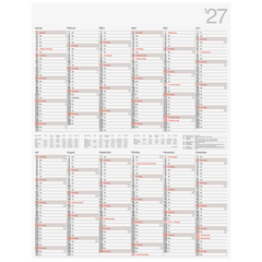 Plakatkalender Mod. Vertikal 2027 | 700×900 mm