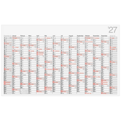 Plakatkalender Mod. Office II 2027 | 1140×685 mm