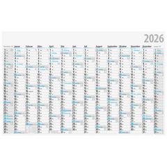Plakatkalender 2026 | 1210×770 mm