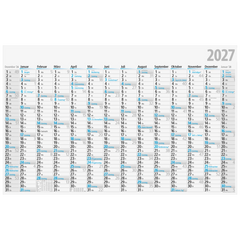 Plakatkalender 2027 | 1210×770 mm