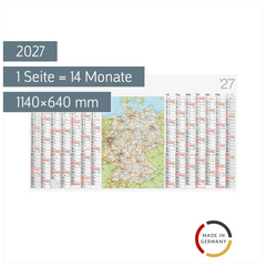 Plakatkalender 2027 | 1140×640 mm