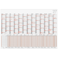 Plakatkalender Mod. Kombi 2027 | 980×685 mm