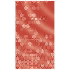 Taschenkalender Mod. TM 12 '25 | A6, Karton, burgund