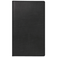 Taschenkalender Mod. TM 12 2026 | A6, Kunstleder, schwarz