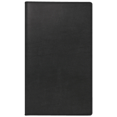 Taschenkalender Mod. Miniplaner d 15 2026 | A6, Kunstleder, schwarz