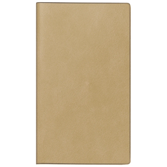 Taschenkalender Mod. Miniplaner d 15 2026 | A6, Kunstleder, hellbraun