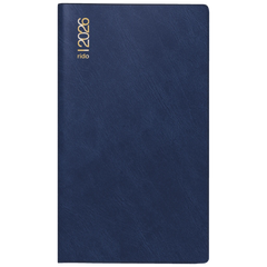 Taschenkalender Mod. Miniplaner d 15 2026 | A6, Kunststoff, dunkelblau