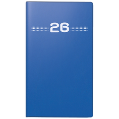 Taschenkalender Mod. Miniplaner d 15 2026 | A6, Kunststoff, blau