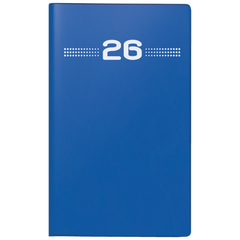 Taschenkalender Mod. M-Planer 2026 | A6, Kunststoff, blau