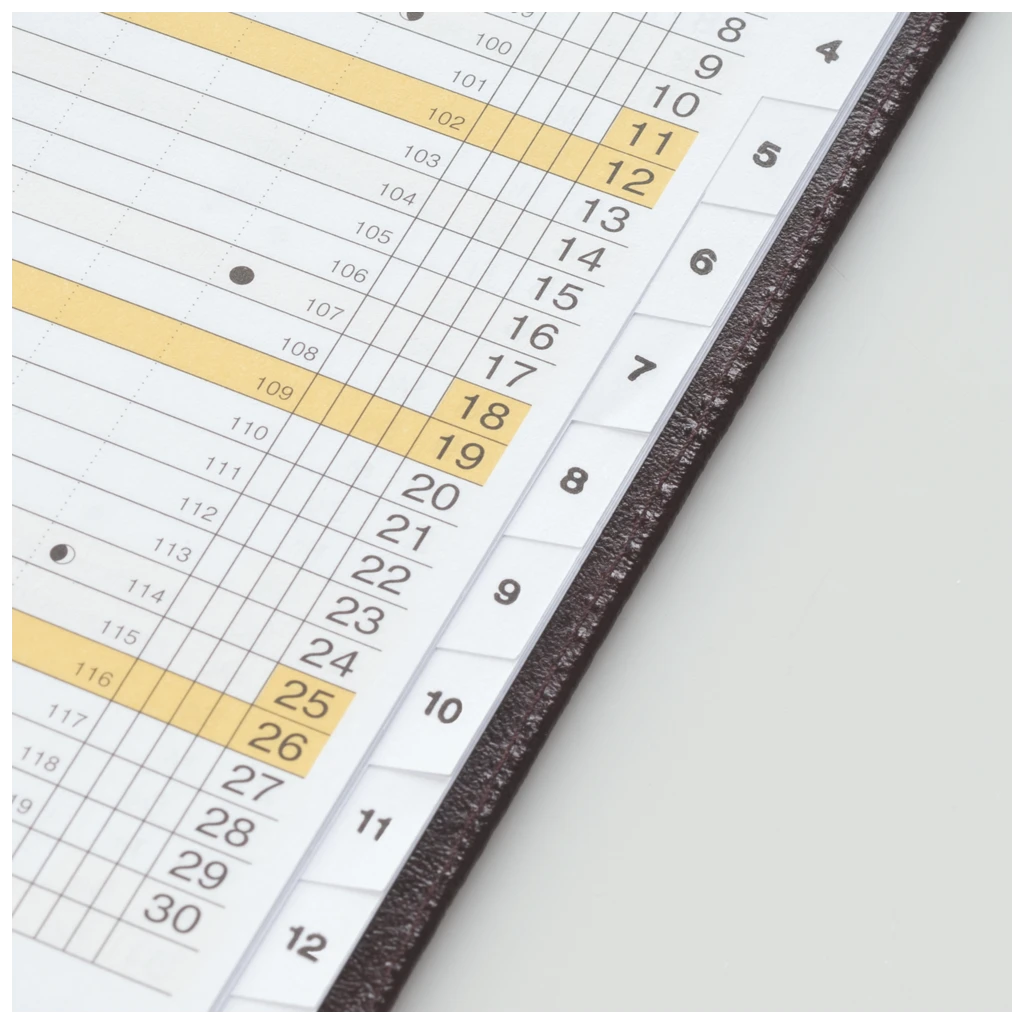Taschenkalender Mod. M-Planer 2027 | A6, Kunststoff, blau
