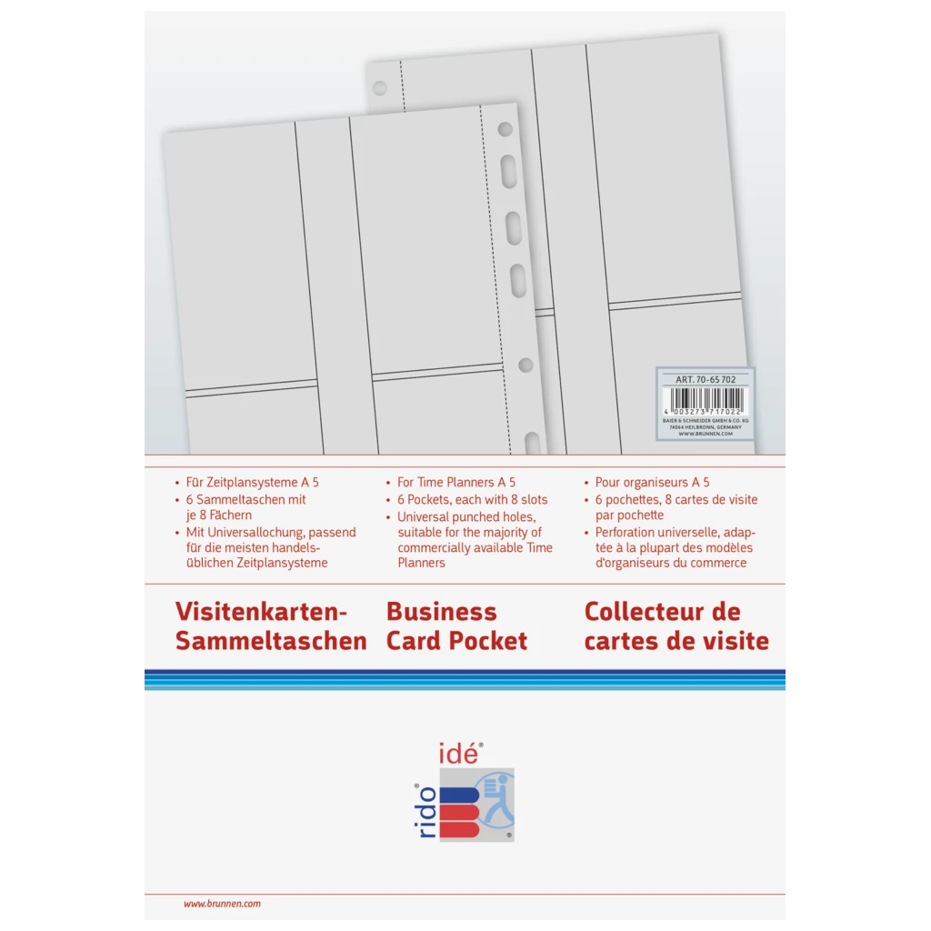 Visitenkarten-Sammeltaschen BUSINESS | 6 Stück