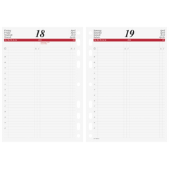 Tageskalendarium Timing 1 2026 | A5